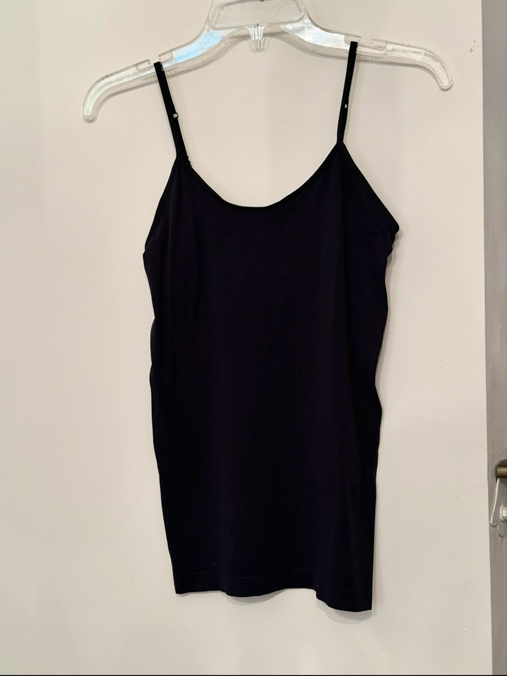 Grane Black Cami Body Con Stretch Tank Top Large NWOT